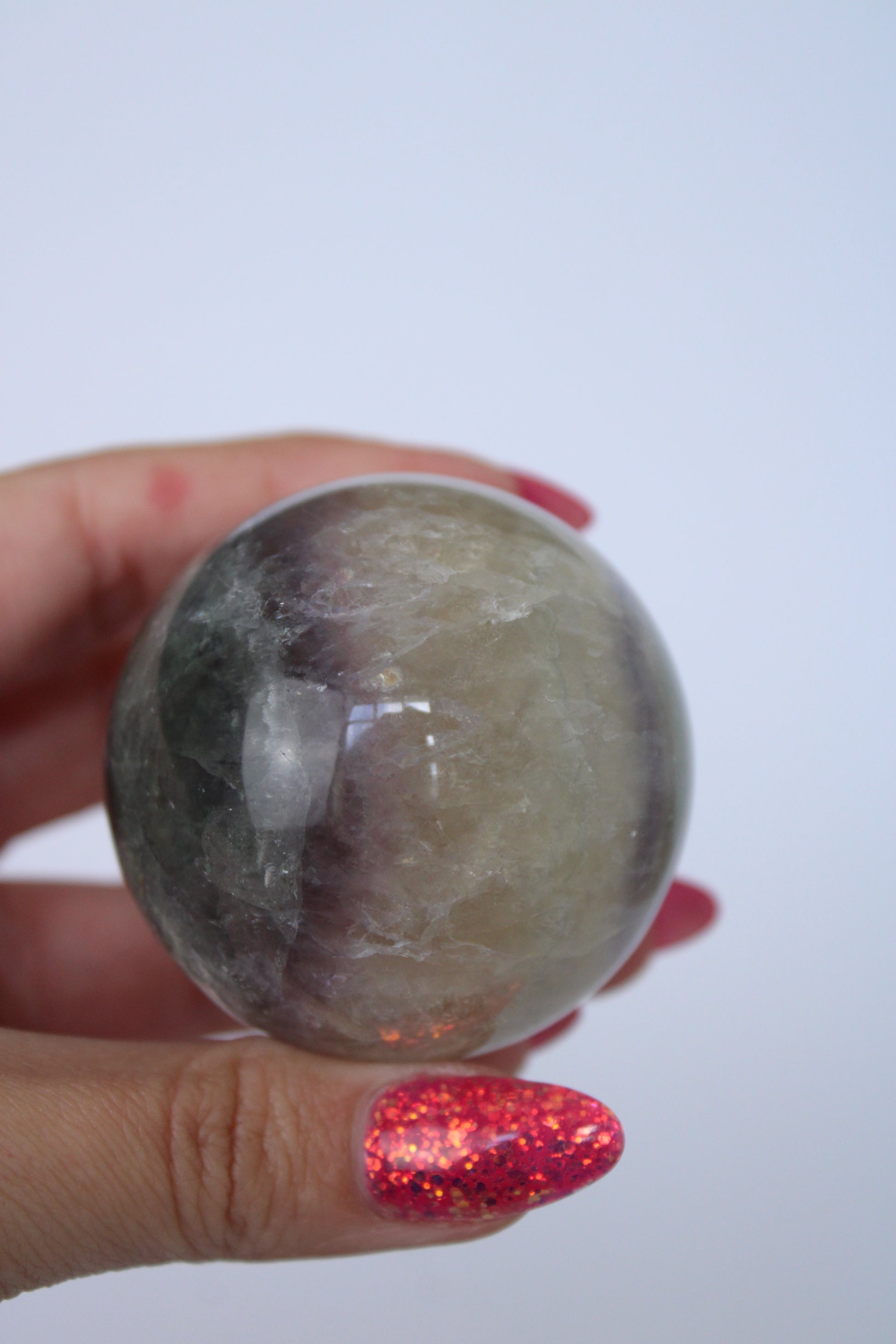 Regenboog fluoriet sphere - Gemstone Dreams