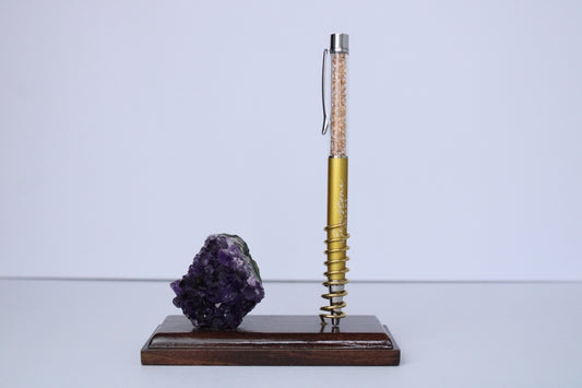 Penhouder met amethist - Gemstone Dreams