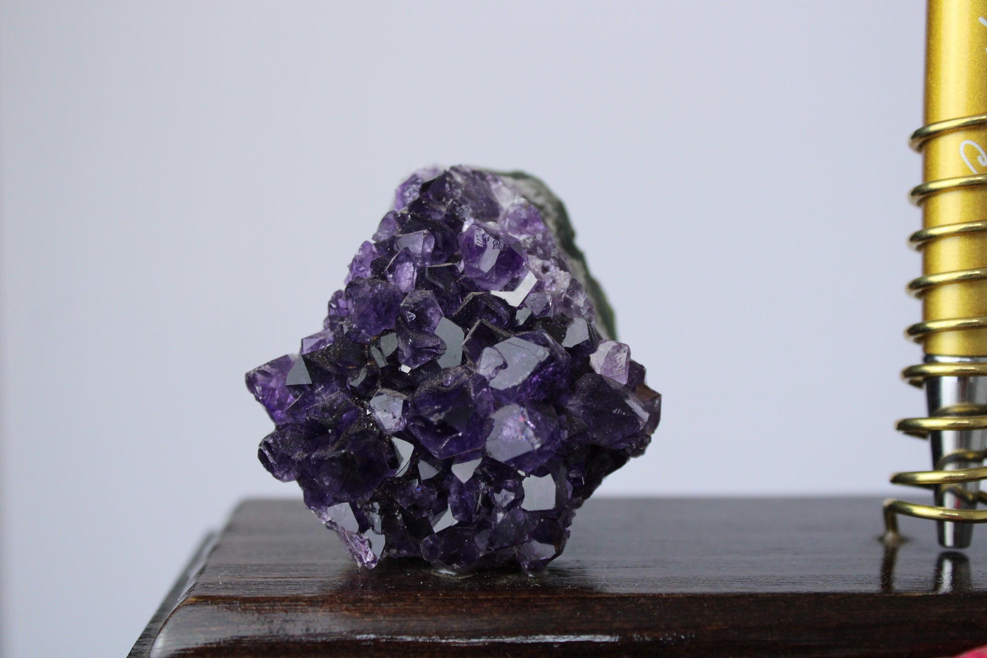Penhouder met amethist - Gemstone Dreams