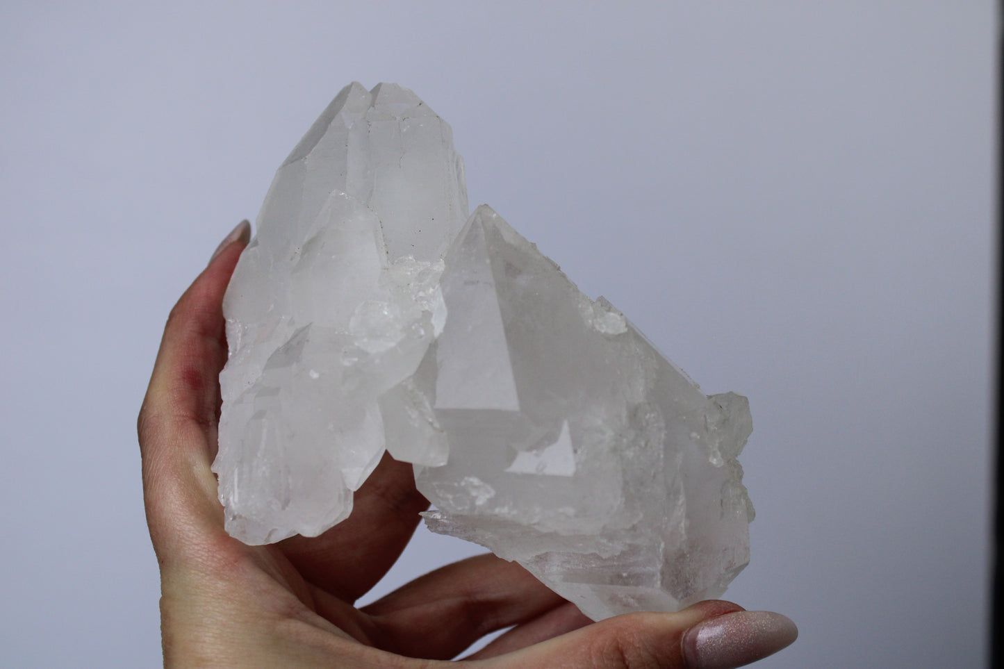 Bergkristal cluster - Gemstone Dreams