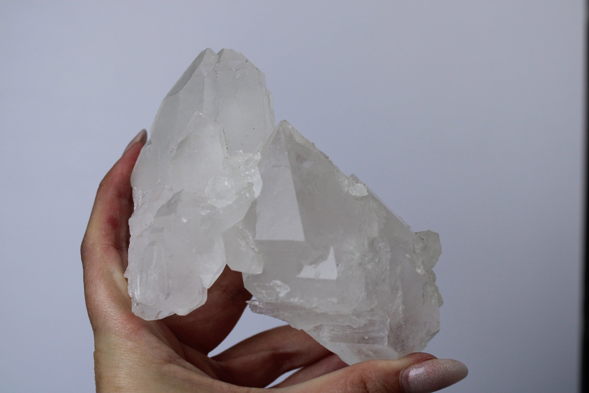 Bergkristal cluster - Gemstone Dreams