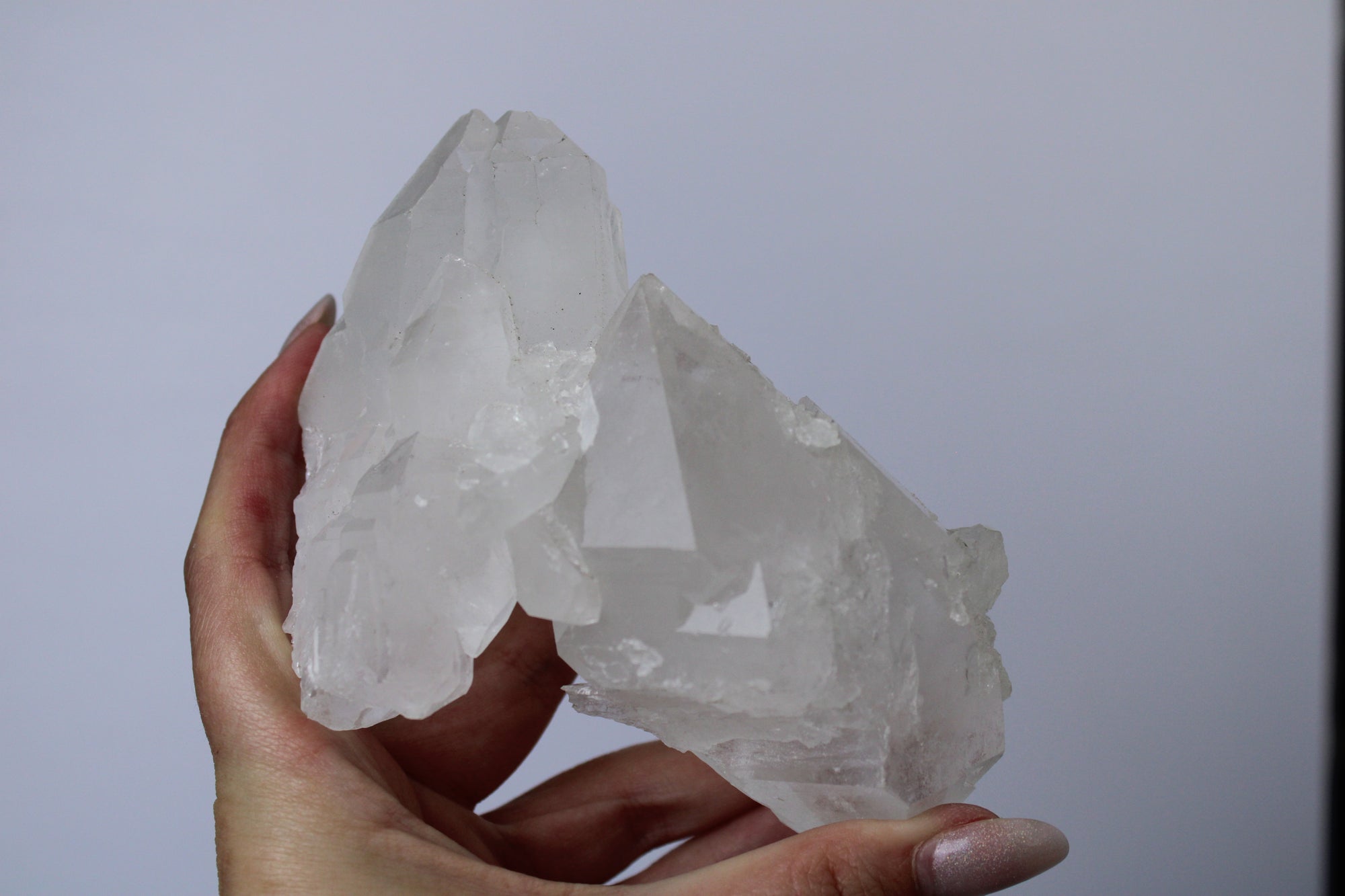 Bergkristal cluster - Gemstone Dreams