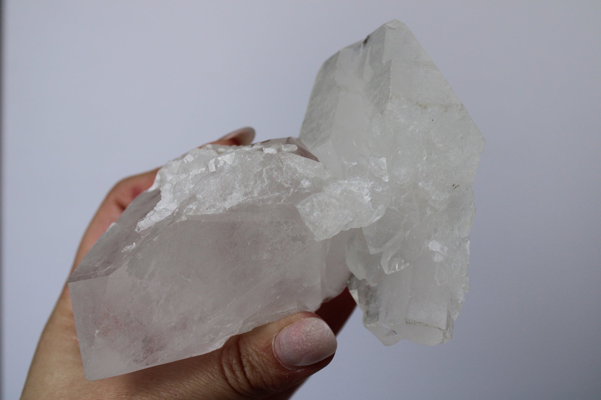 Bergkristal cluster - Gemstone Dreams