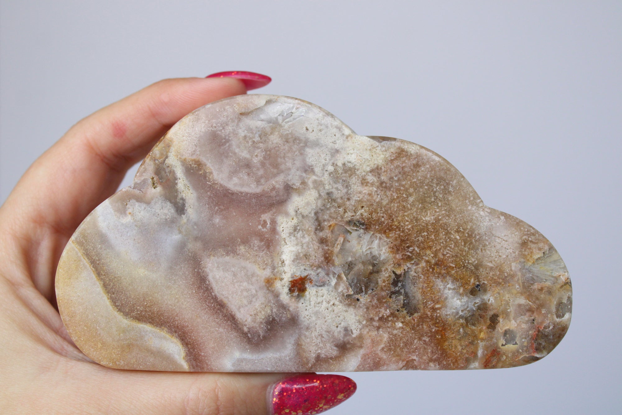 Roze amethist wolk - Gemstone Dreams