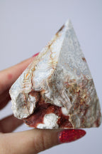 Mexican crazy lace agaat top polish - Gemstone Dreams