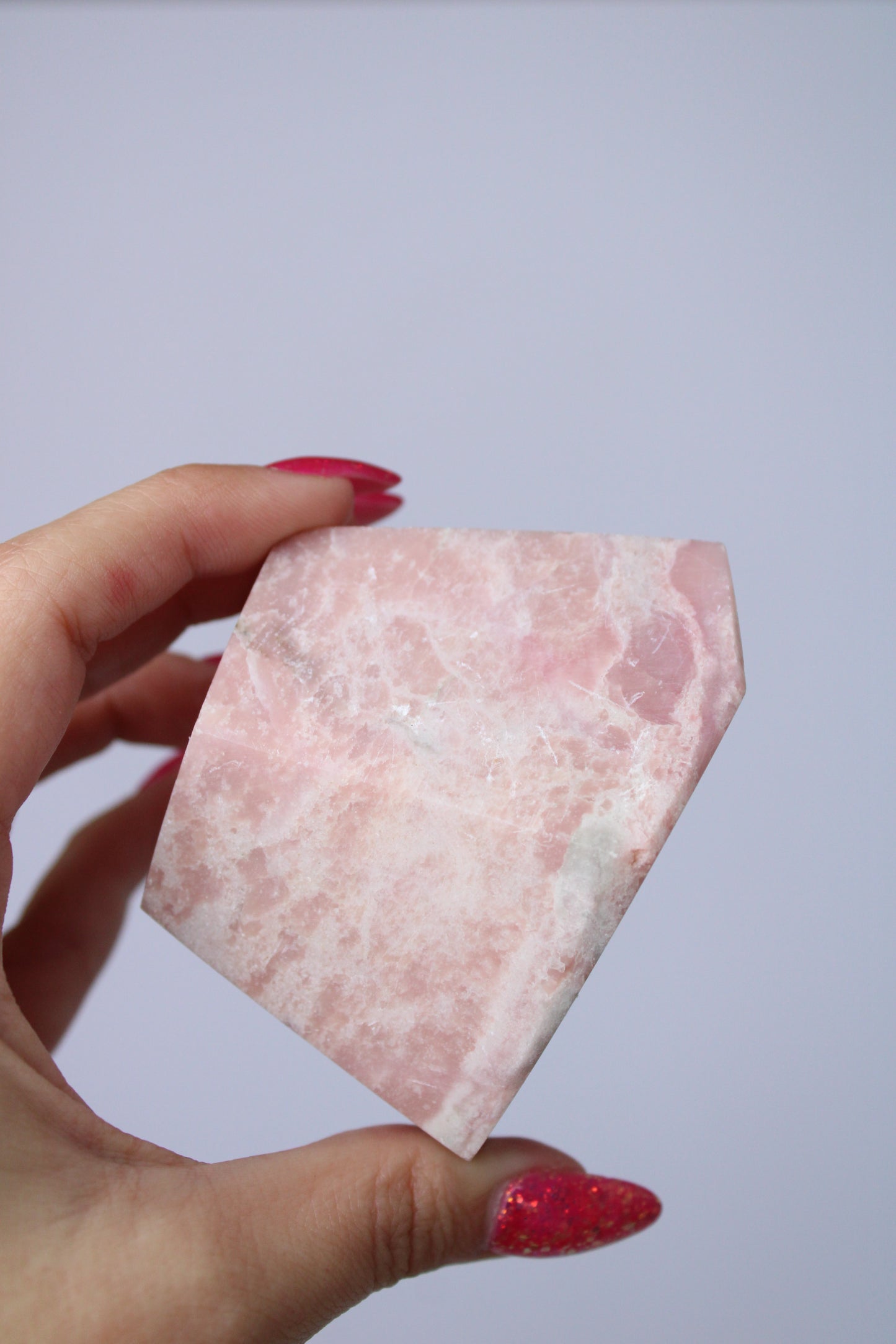 Roze opaal freeform - Gemstone Dreams