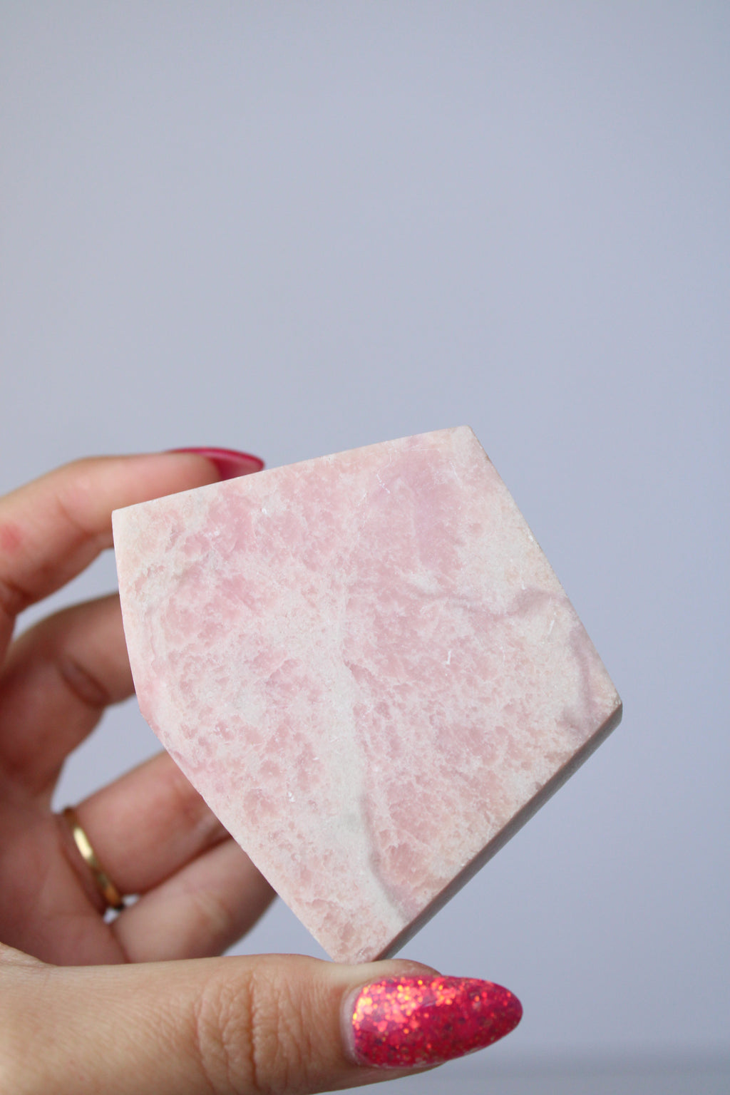 Roze opaal freeform - Gemstone Dreams