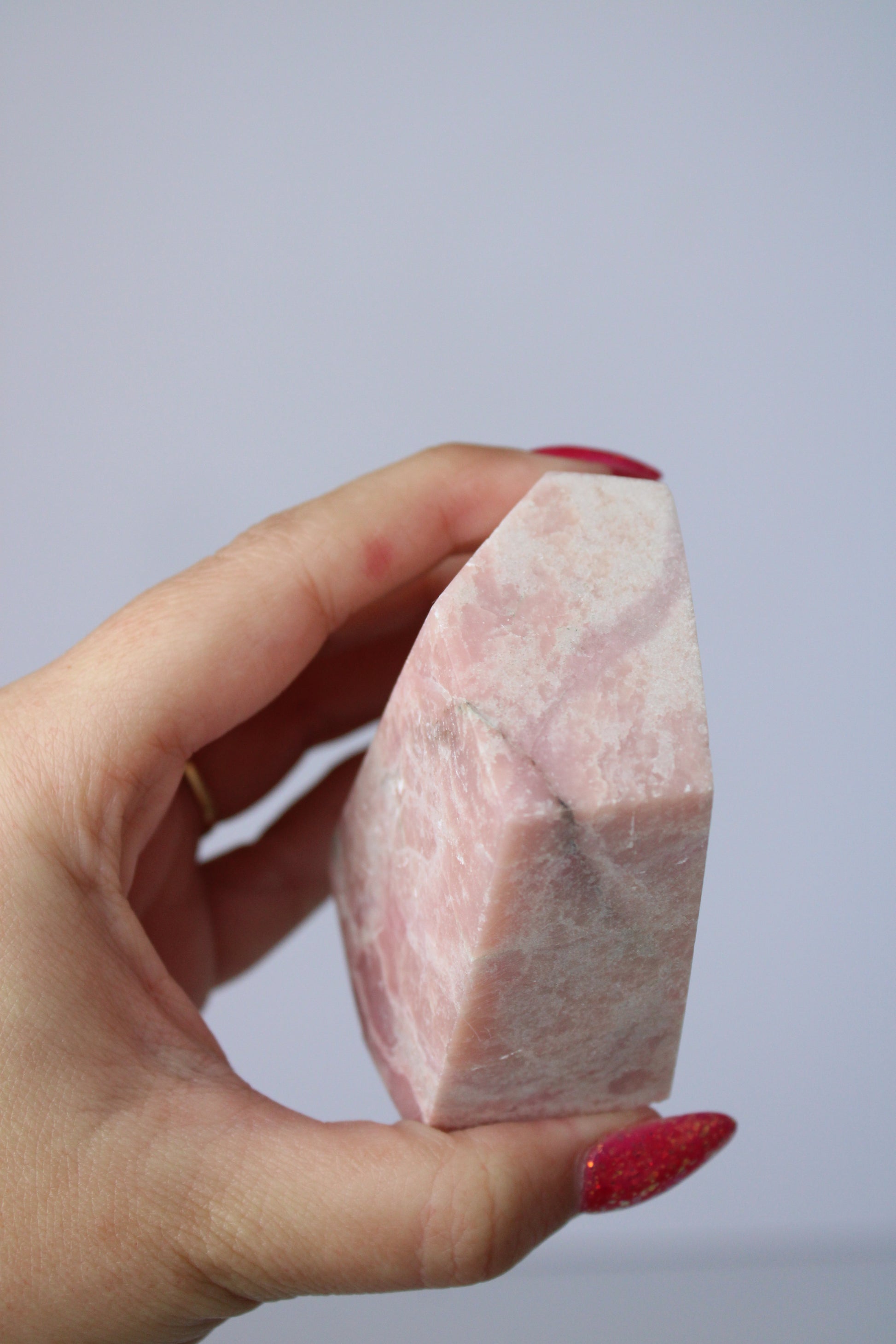 Roze opaal freeform - Gemstone Dreams