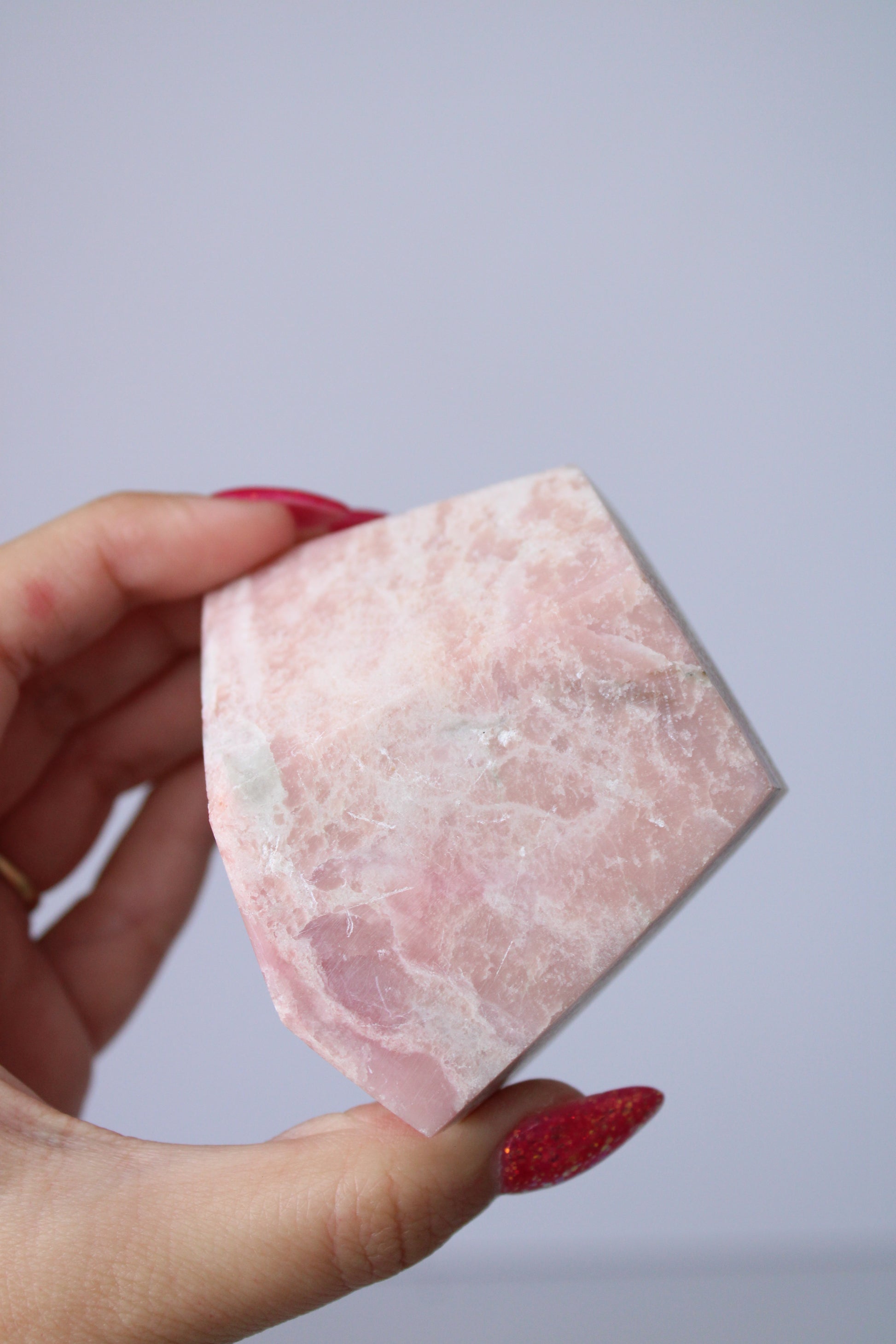 Roze opaal freeform - Gemstone Dreams