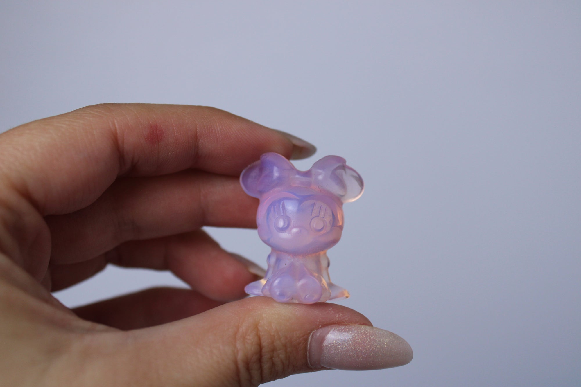 Minnie Mouse roze opaliet - Gemstone Dreams