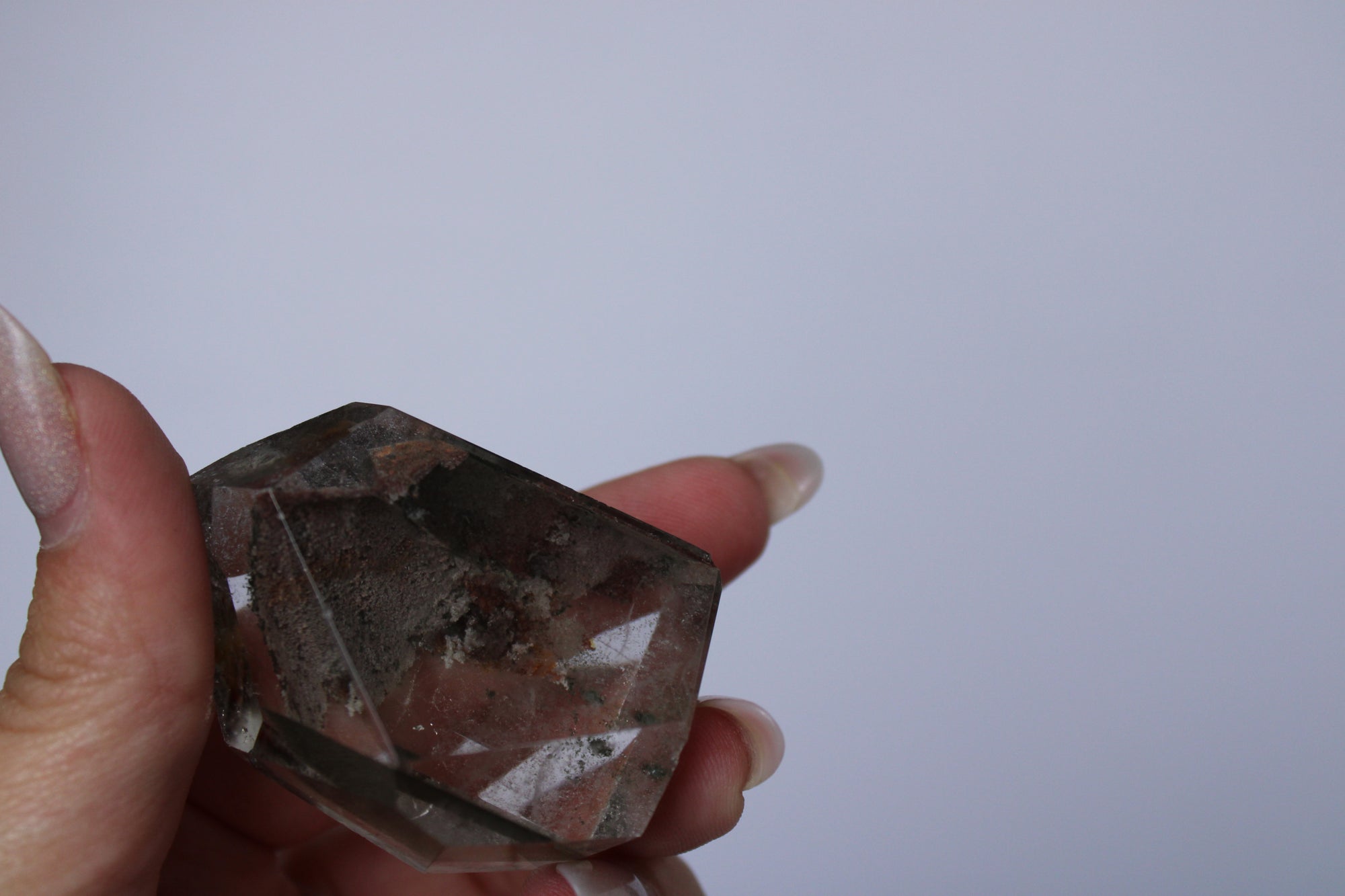 Garden quartz/lodoliet freeform - Gemstone Dreams