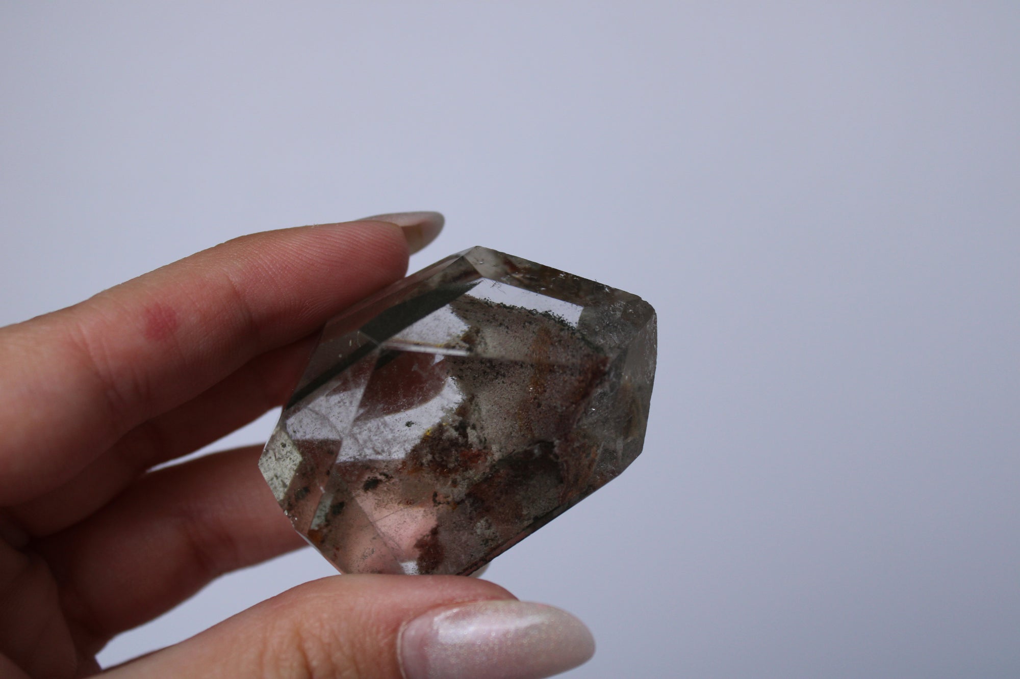Garden quartz/lodoliet freeform - Gemstone Dreams
