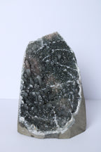 Groene/roze regenboog amethist standvlak XL - Gemstone Dreams