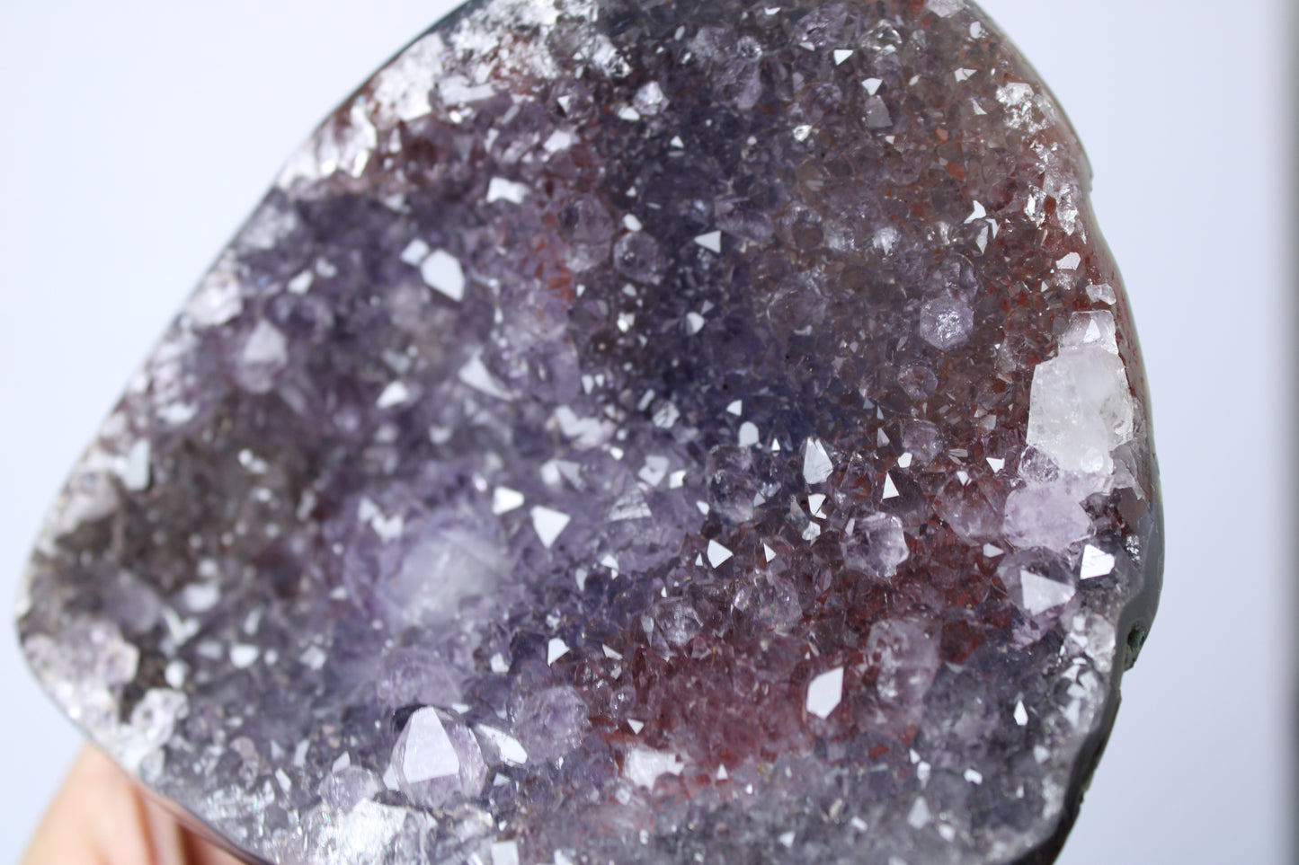 Regenboog amethist rood/paars - Gemstone Dreams