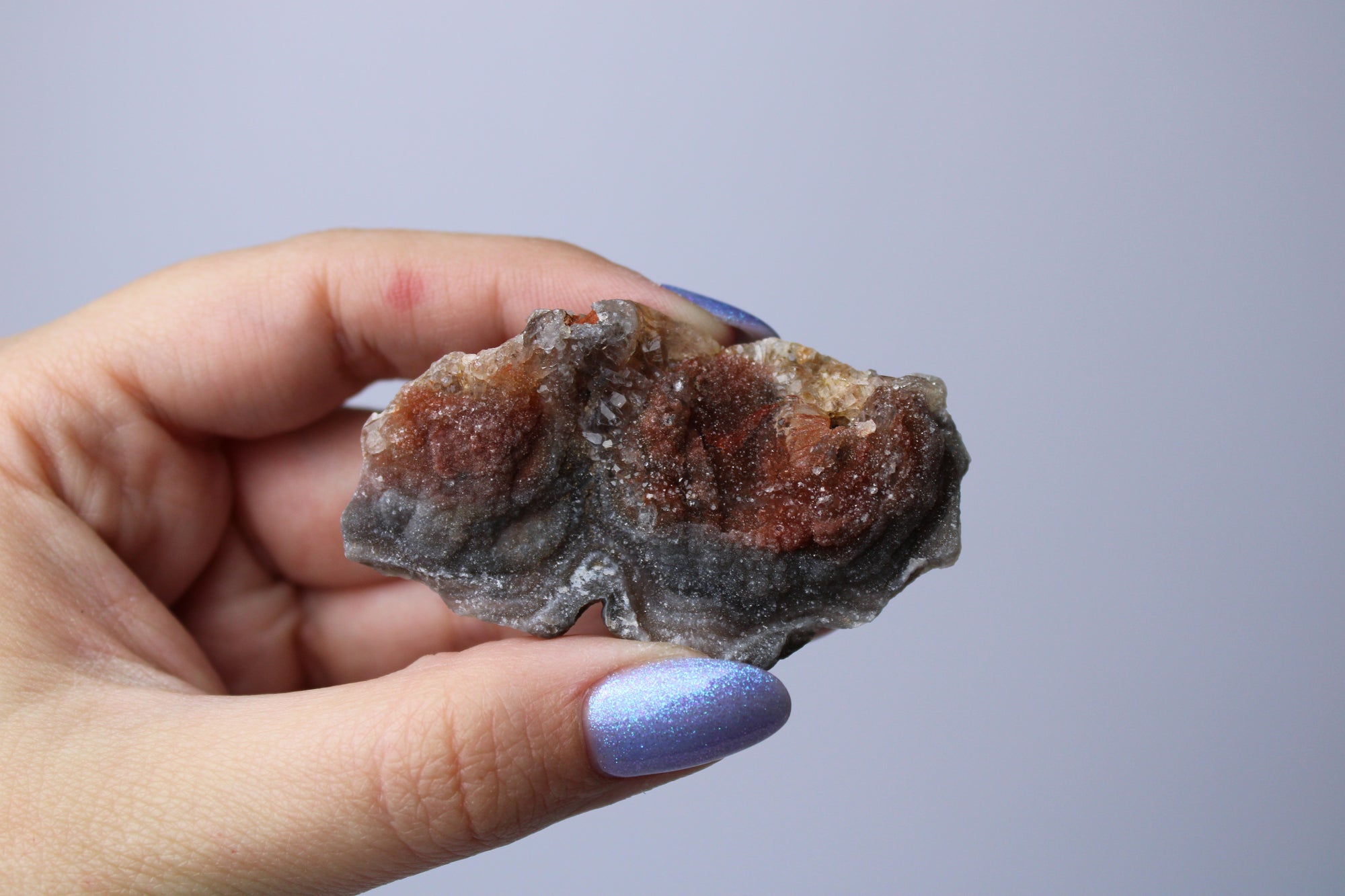 Chalcedoon roosje 8 - Gemstone Dreams