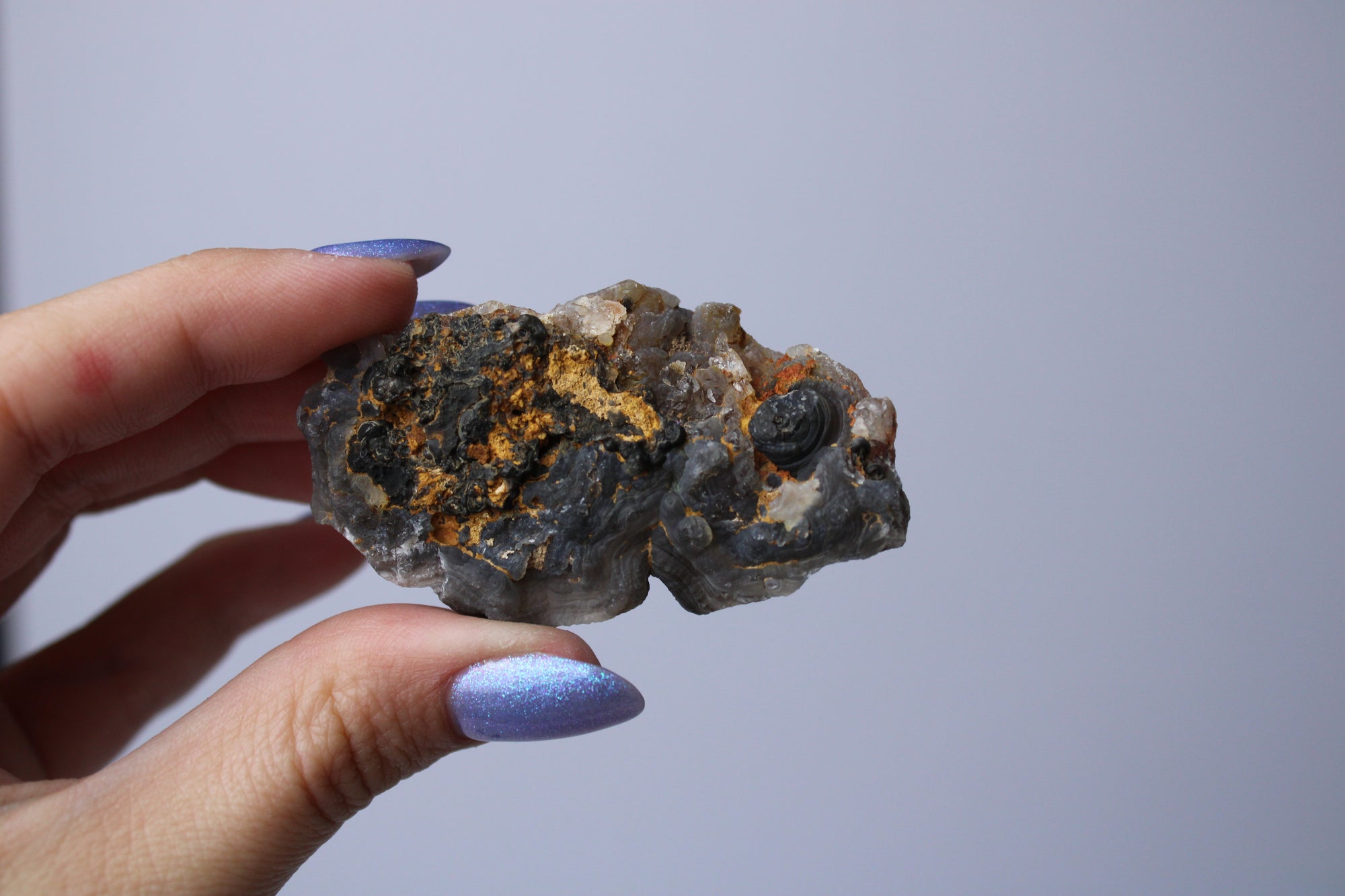 Chalcedoon roosje 8 - Gemstone Dreams