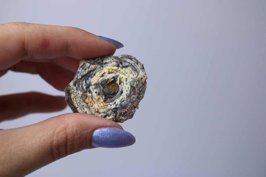 Chalcedoon roosje 12 - Gemstone Dreams
