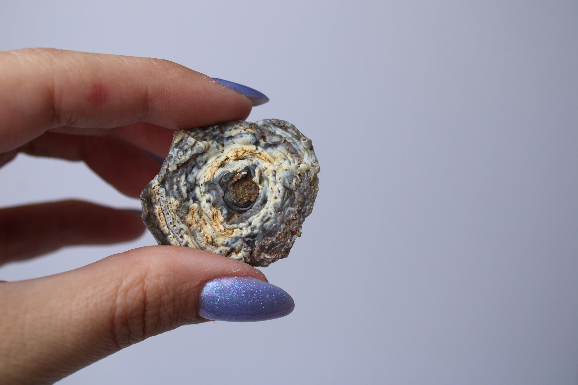 Chalcedoon roosje 12 - Gemstone Dreams