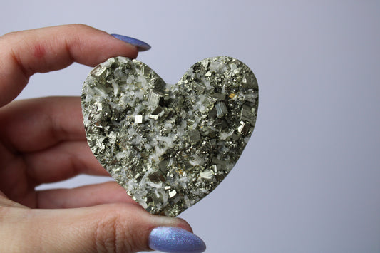 Pyriet met kwarts hart - Gemstone Dreams