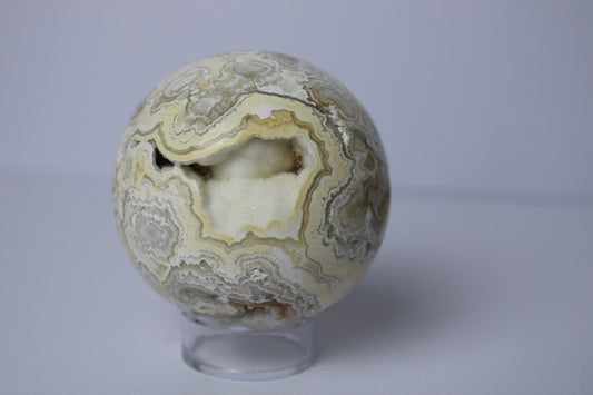 Sneeuwagaat sphere - Gemstone Dreams