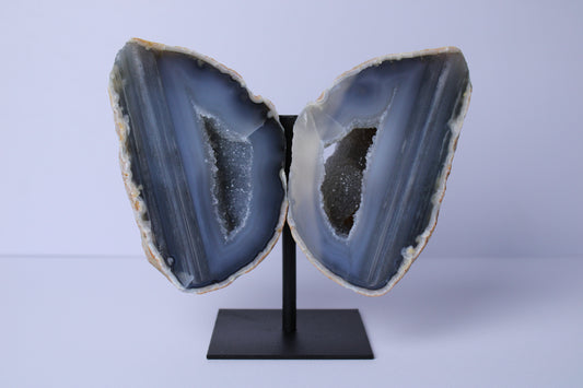 Agaat vlinder op standaard - Gemstone Dreams