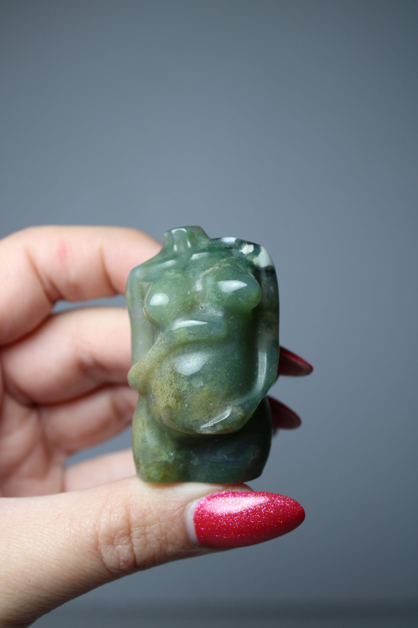 Lady body zwanger groene aventurijn