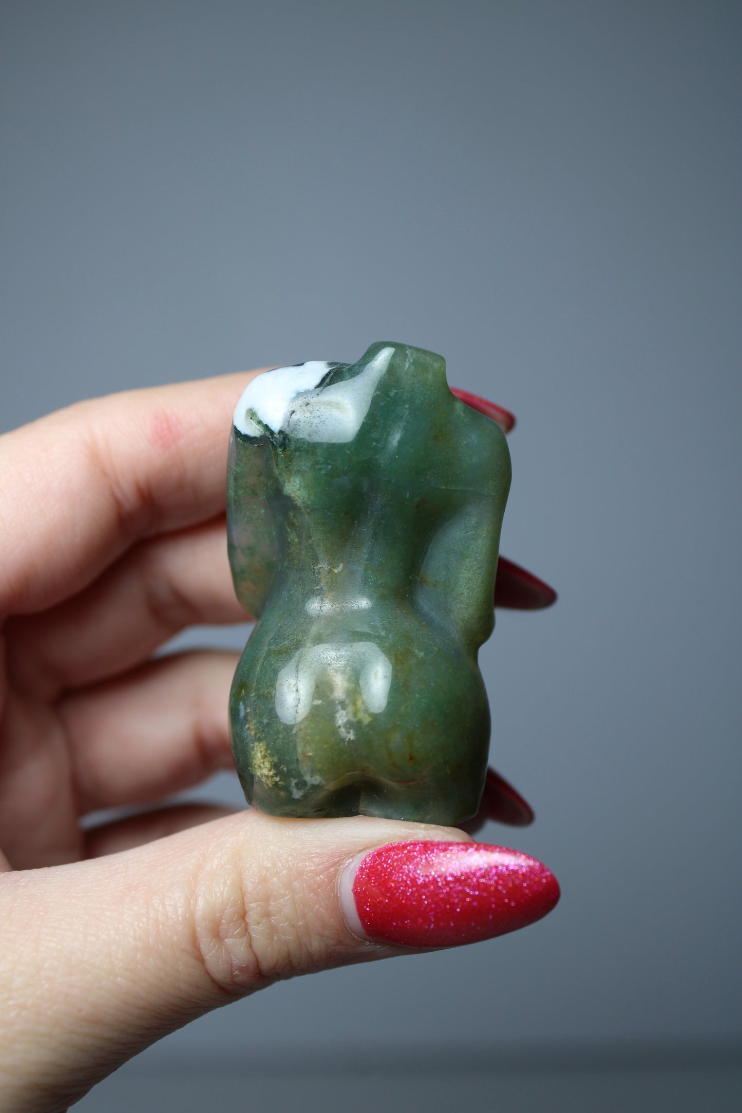Lady body zwanger groene aventurijn