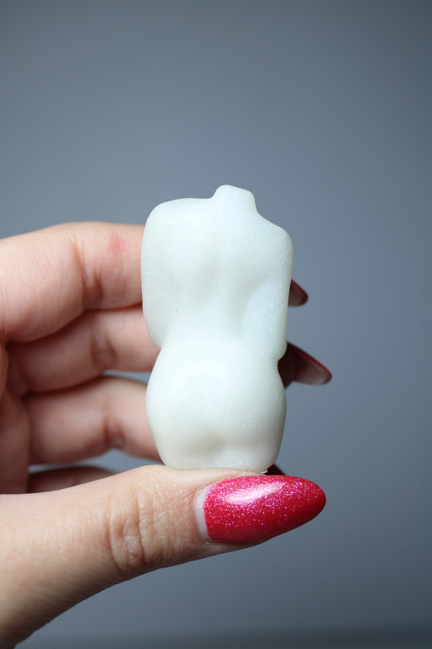 Lady body zwanger witte jade