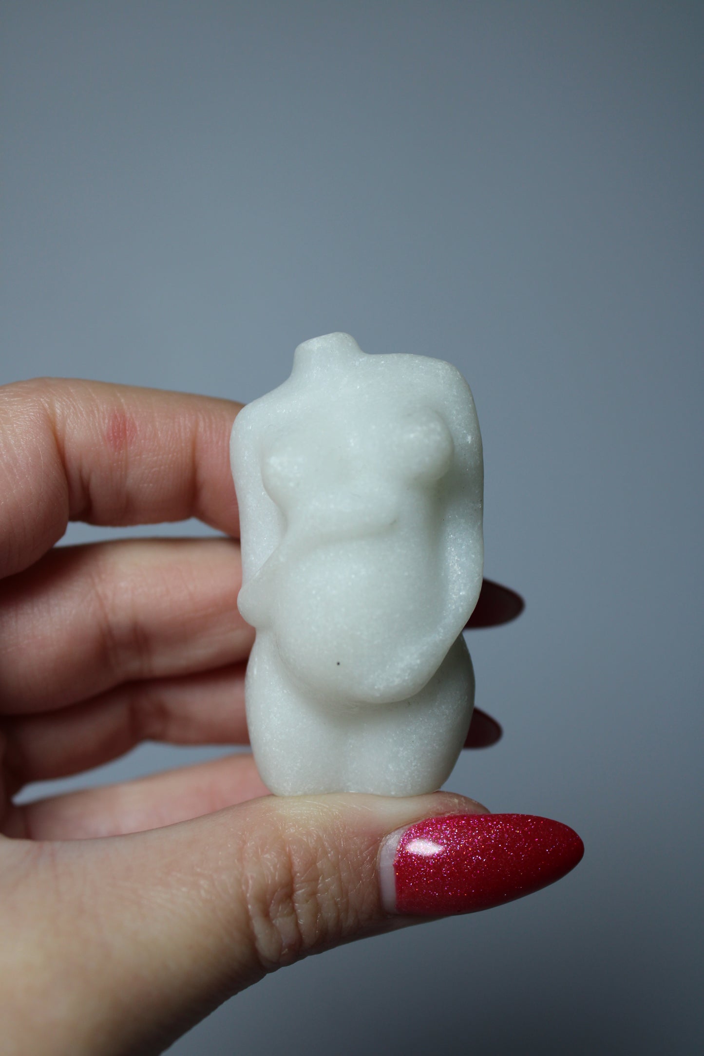 Lady body zwanger witte jade