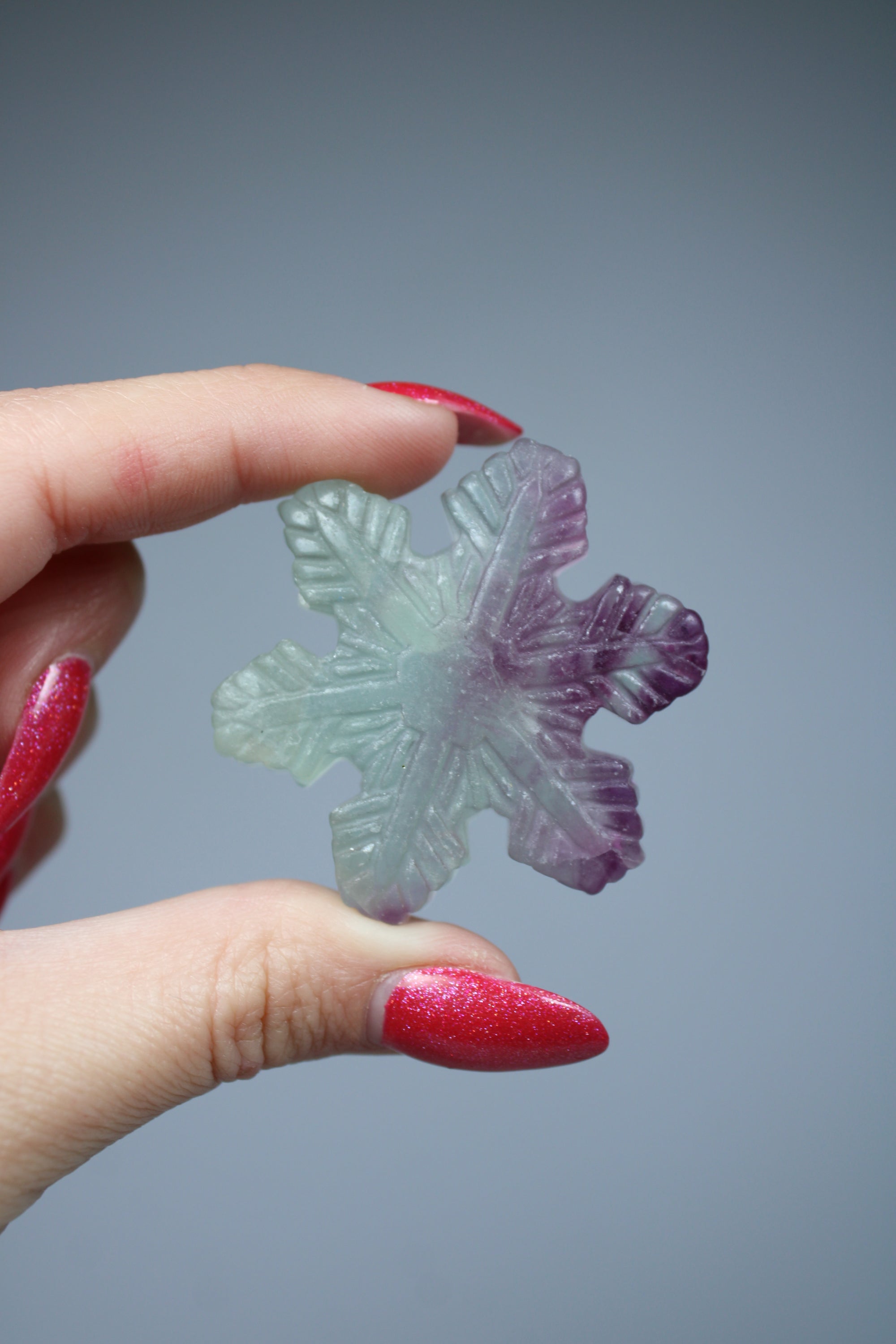 Snowflake fluorite