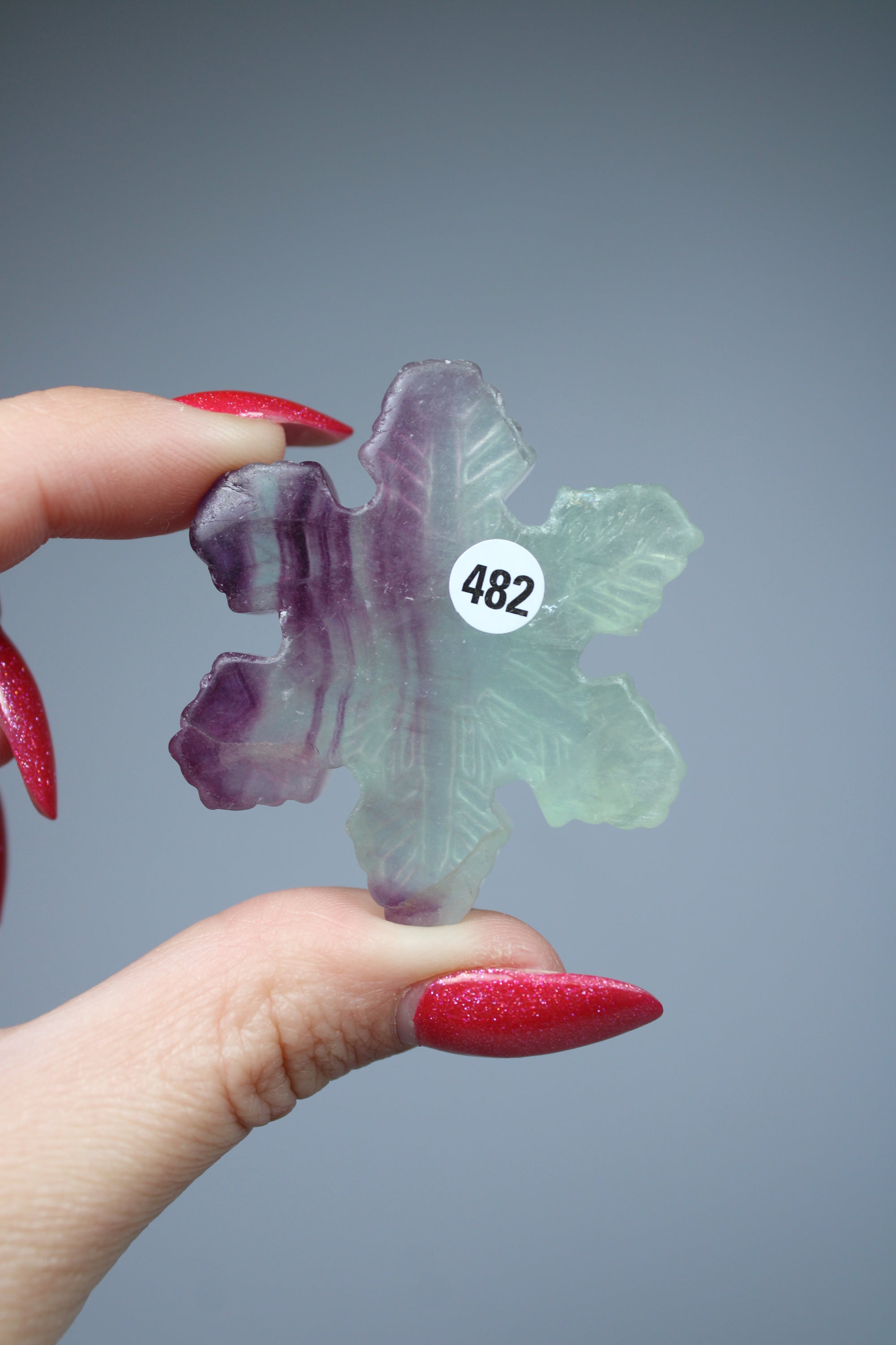 Snowflake fluorite