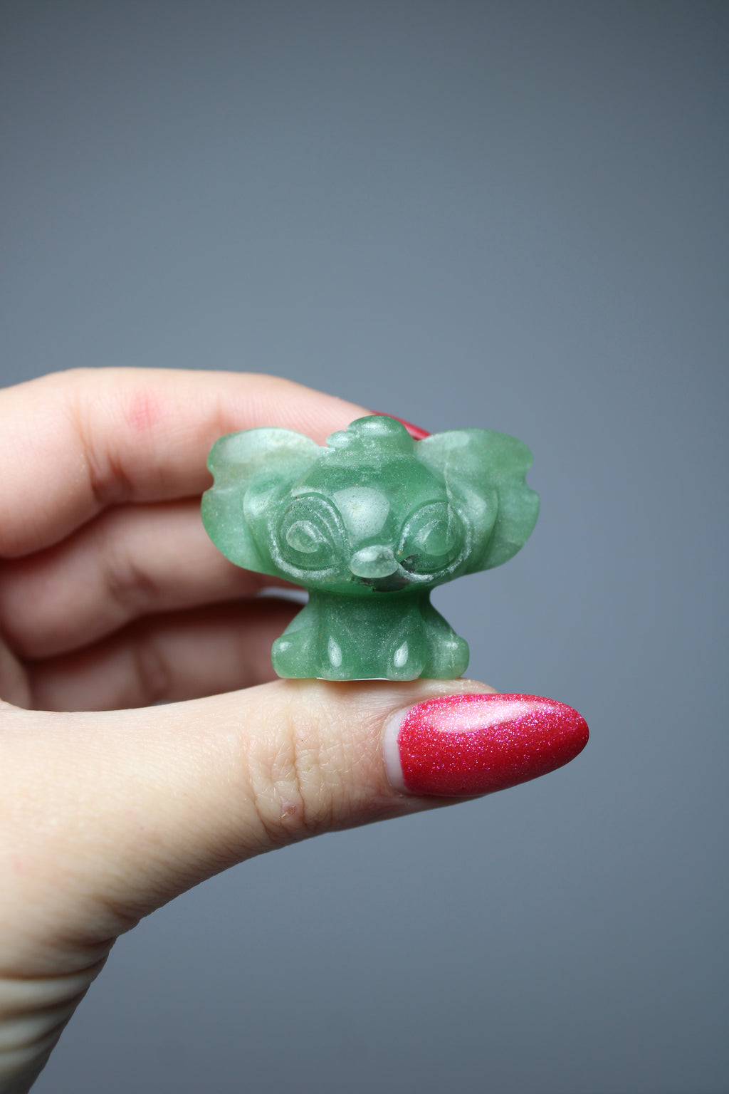 Stitch groene aventurijn