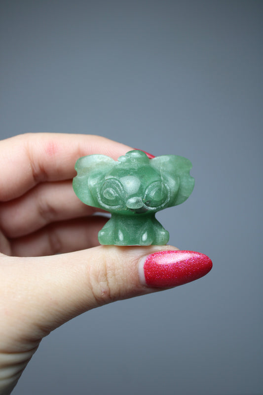 Stitch groene aventurijn