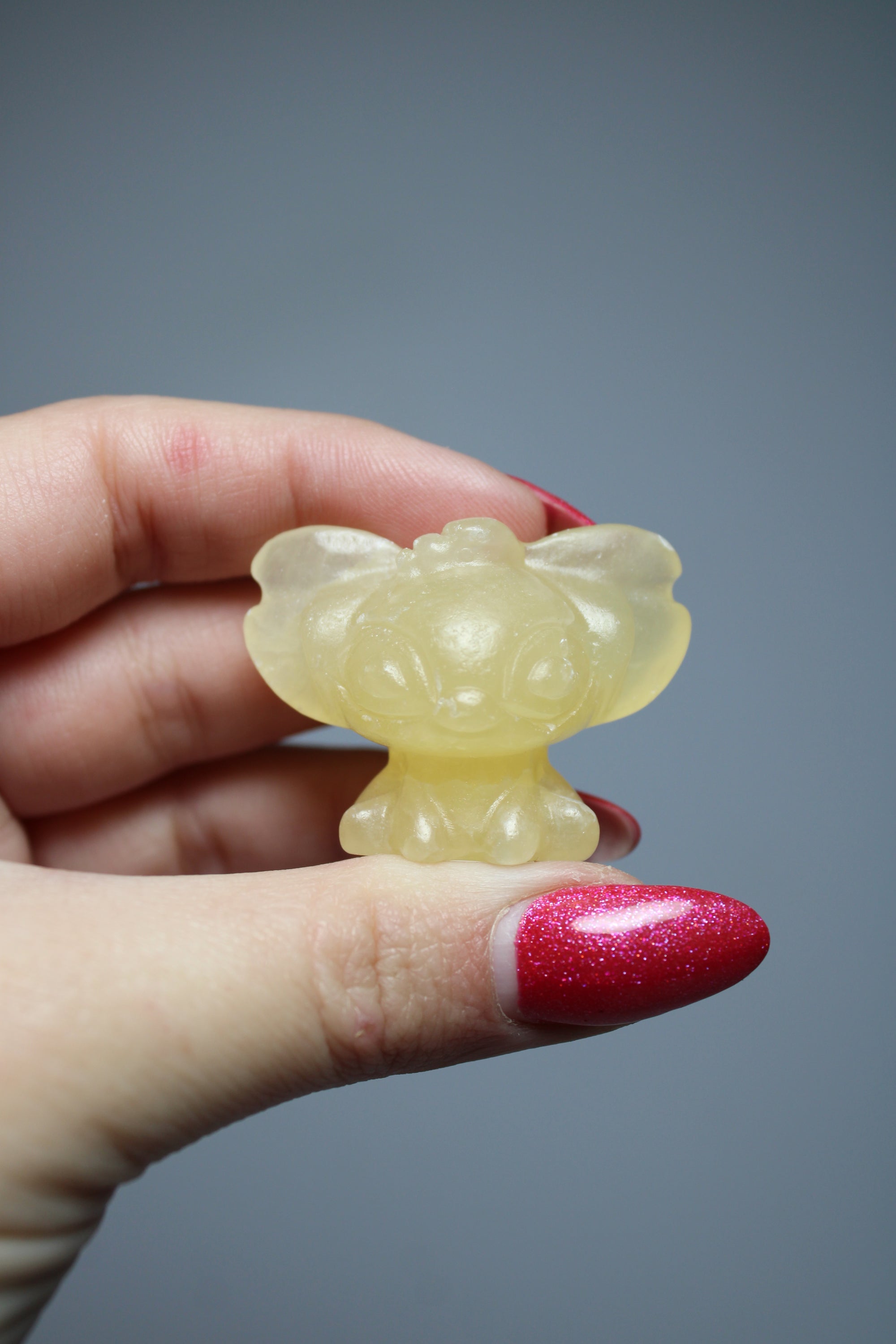 Stitch yellow calcite