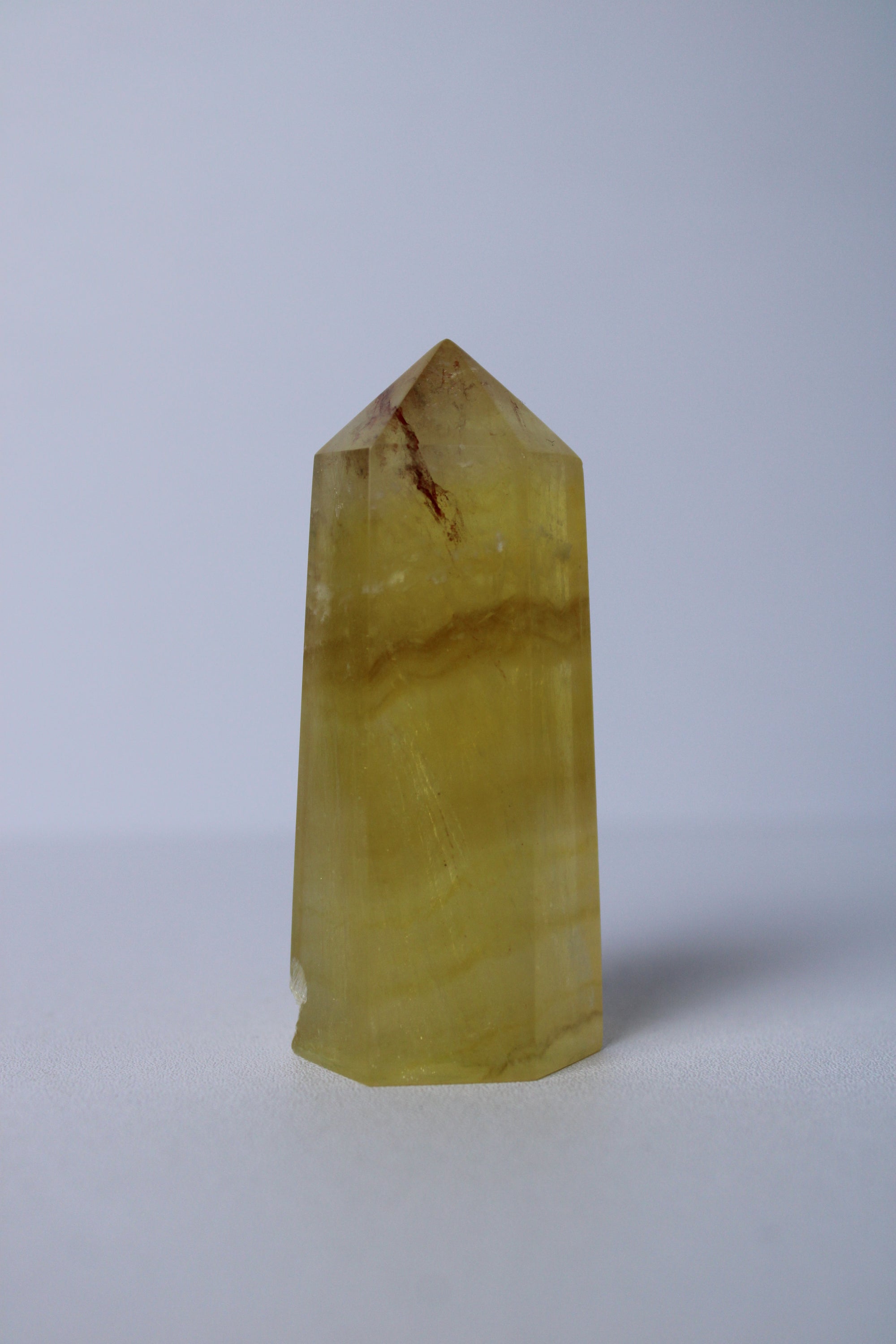 Gele fluoriet toren - Gemstone Dreams