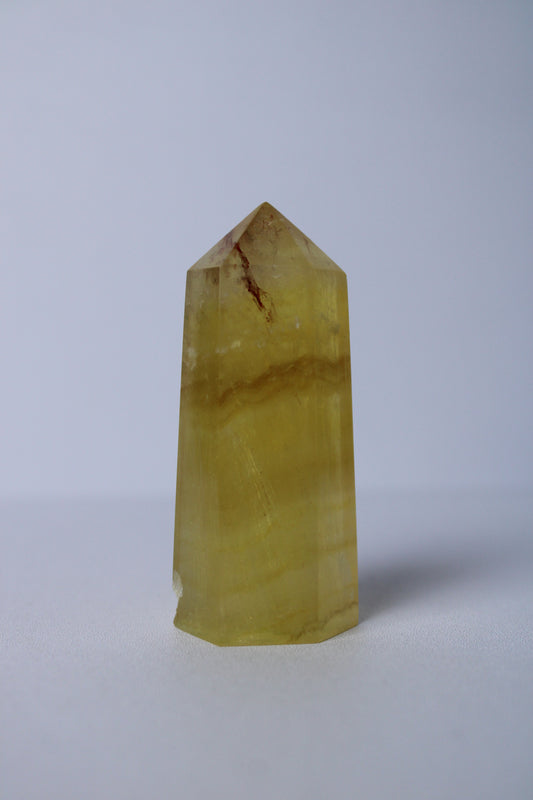 Gele fluoriet toren - Gemstone Dreams