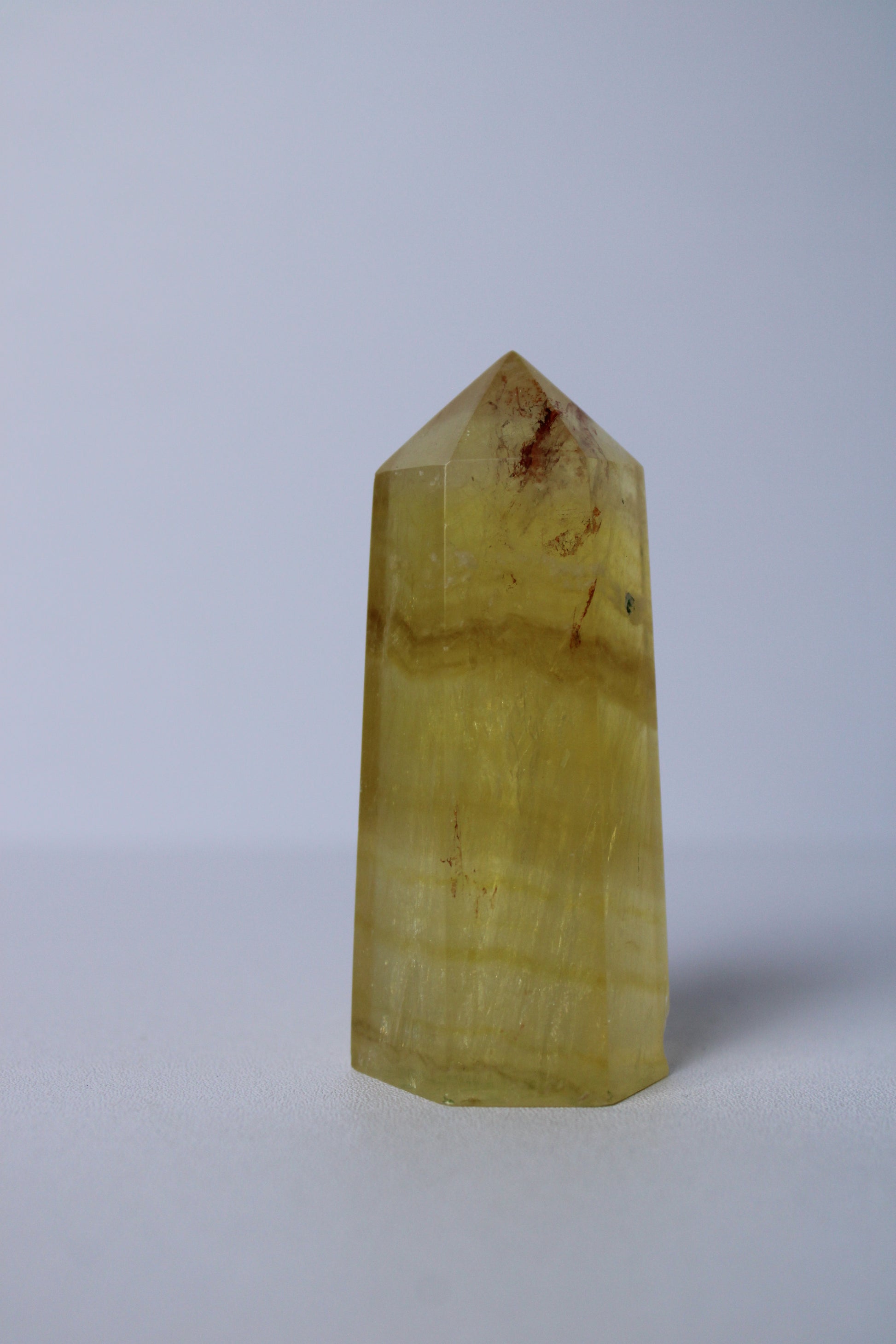 Gele fluoriet toren - Gemstone Dreams