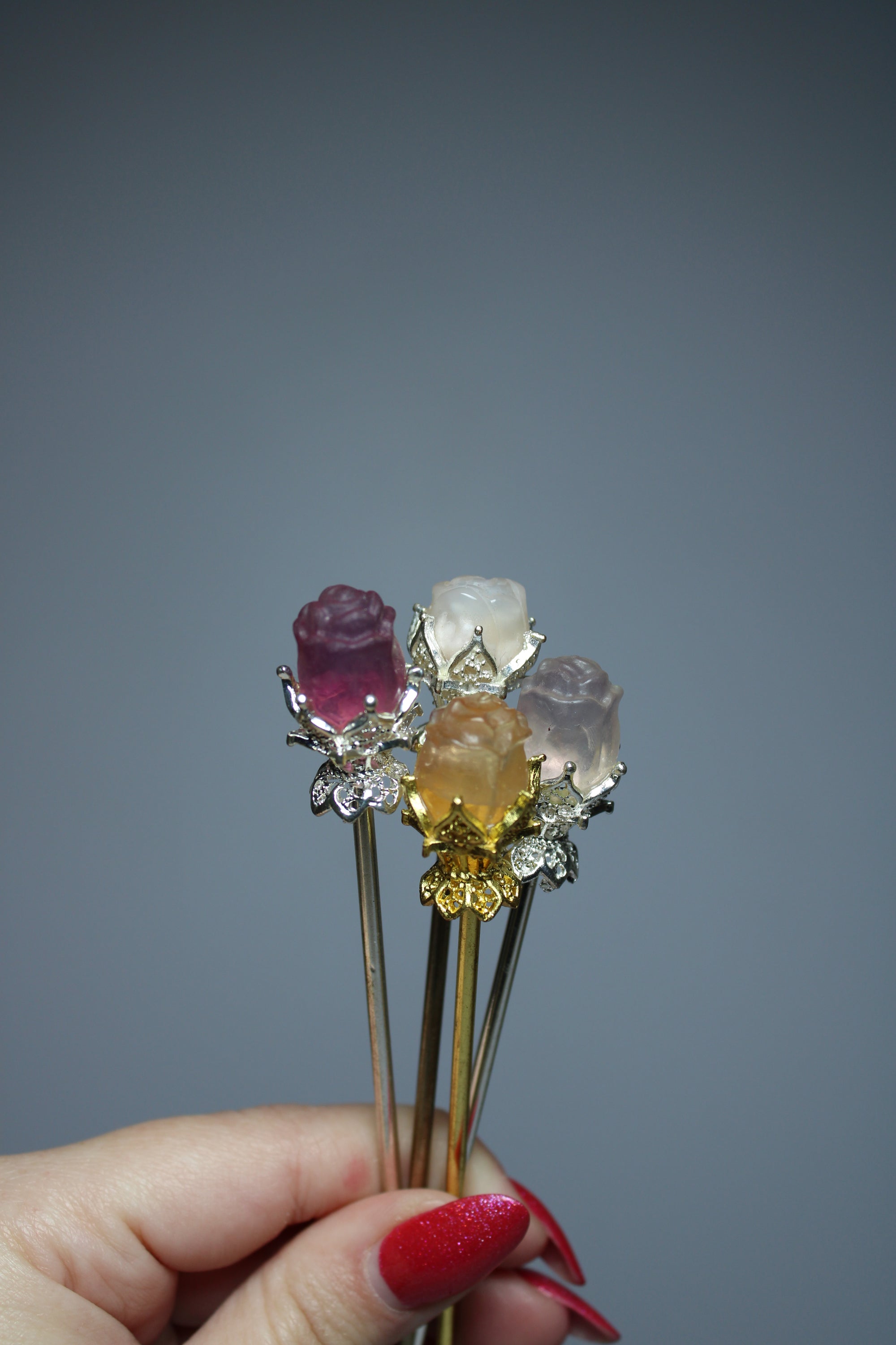Flower fluorite