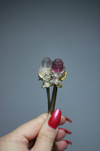 Flower fluorite