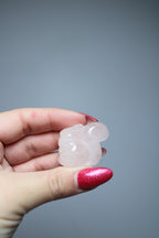 Squirrel rose quartz