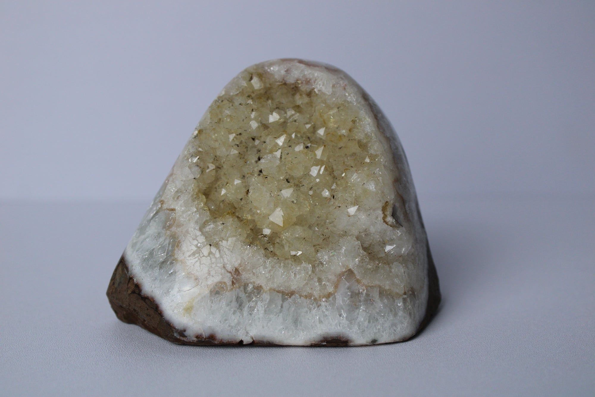 Gebrande amethist standvlak - Gemstone Dreams