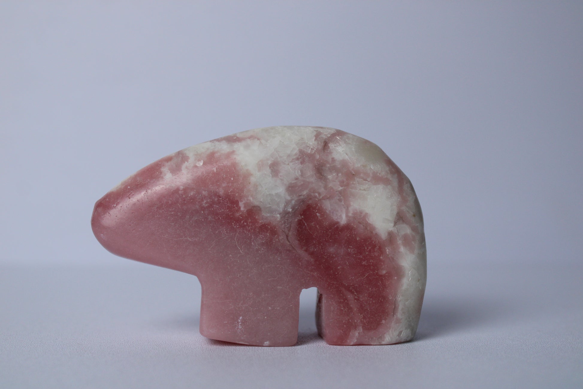 Roze opaal beer - Gemstone Dreams
