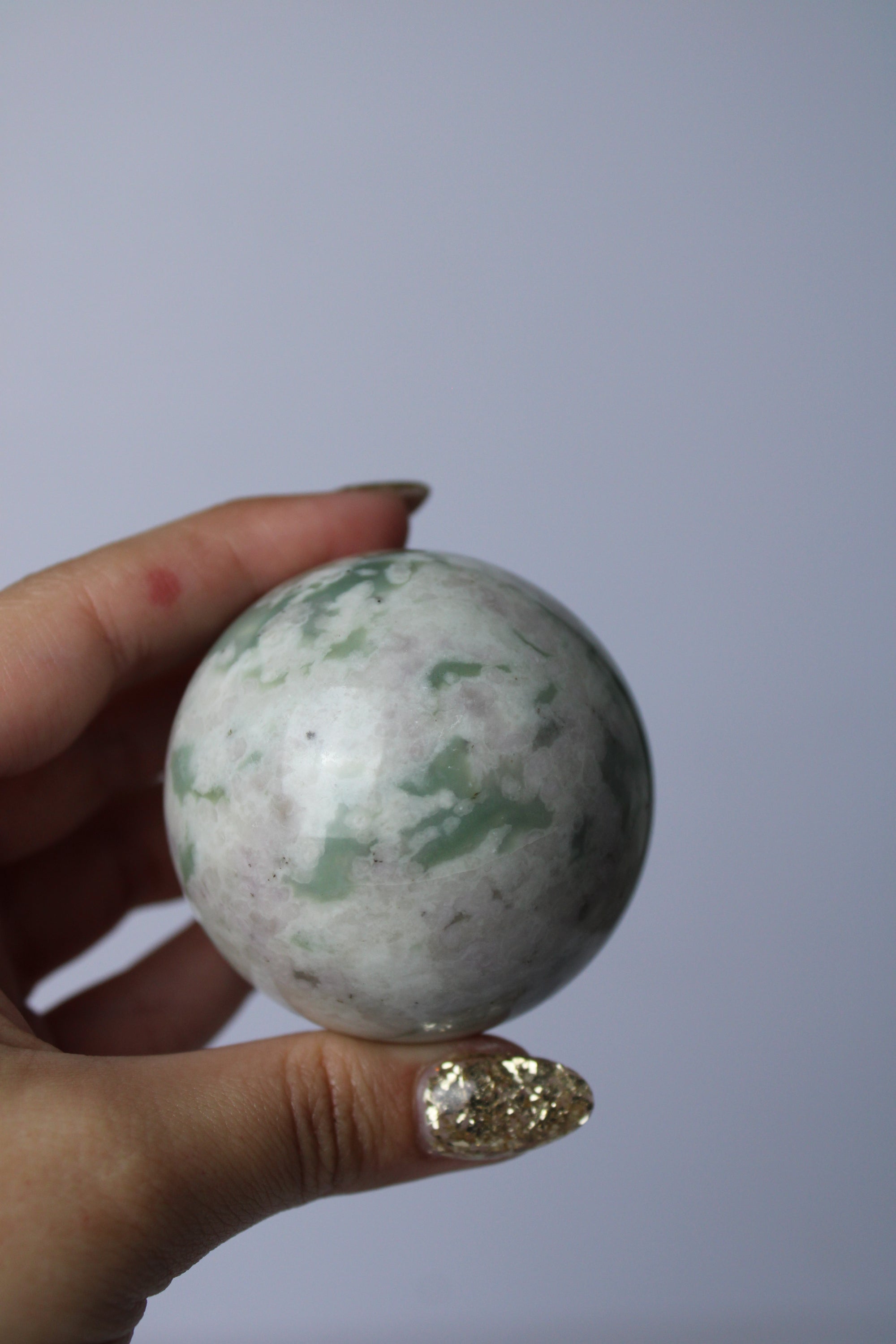 Lavendel jaspis bol - Gemstone Dreams