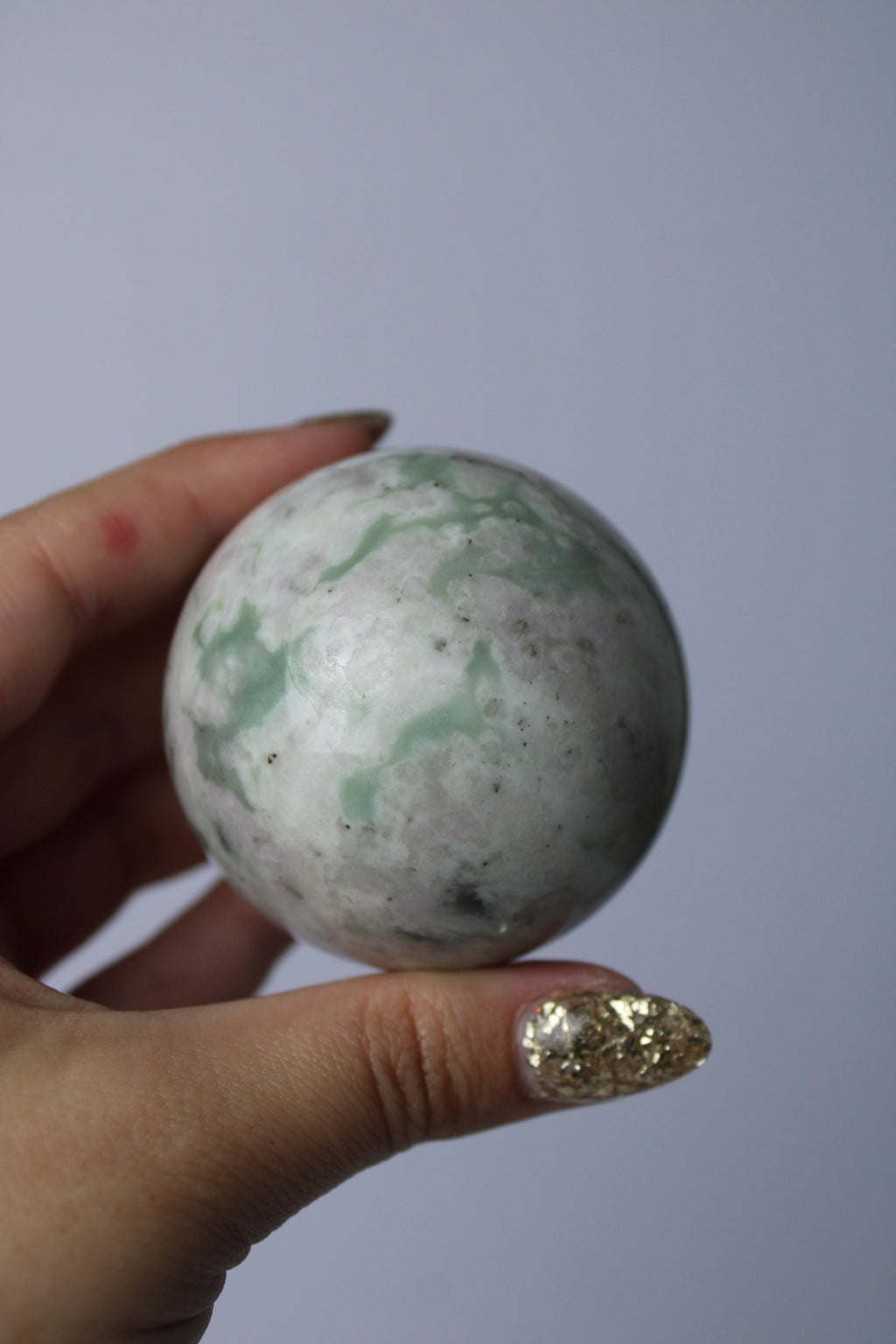 Lavendel jaspis bol - Gemstone Dreams