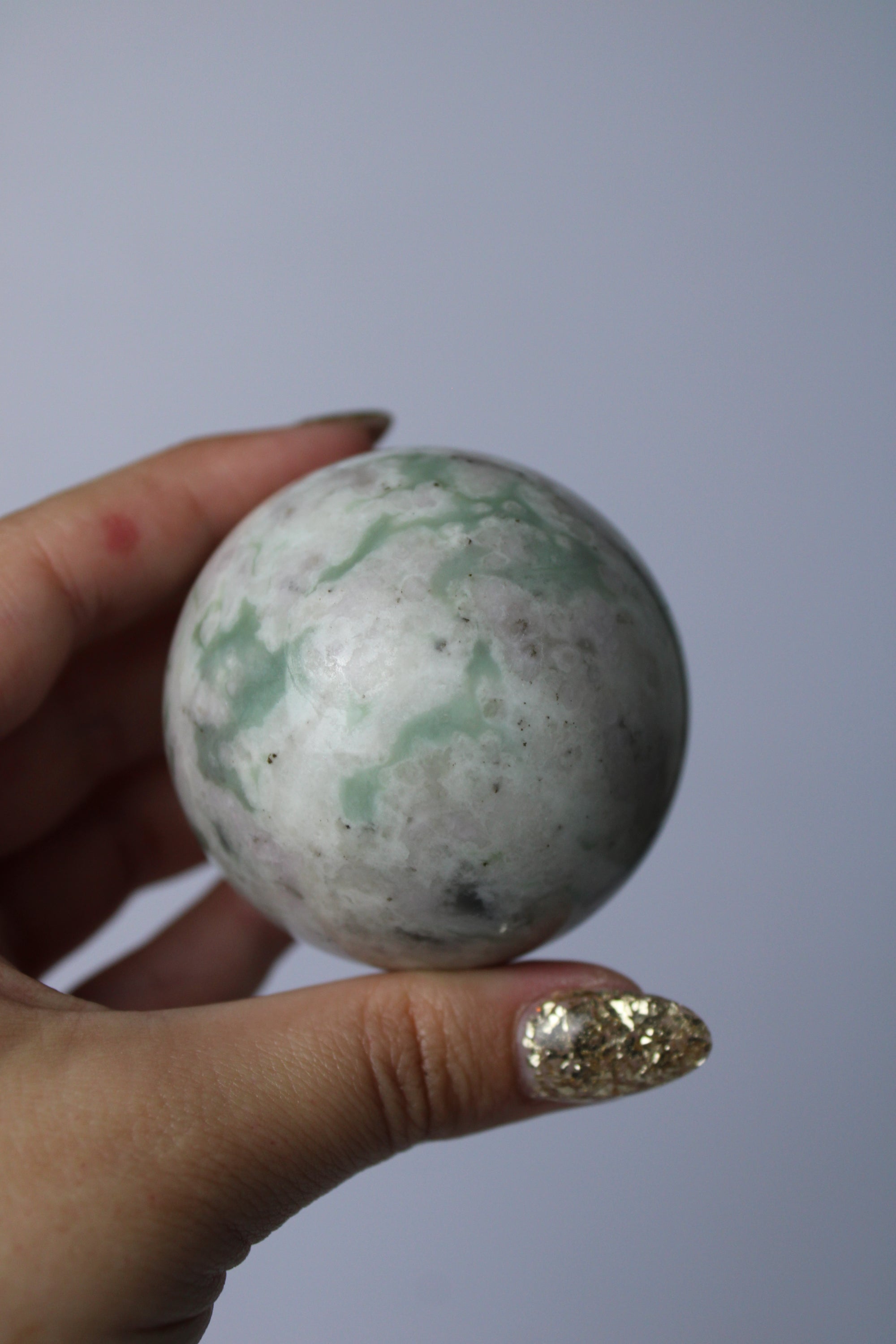 Lavendel jaspis bol - Gemstone Dreams