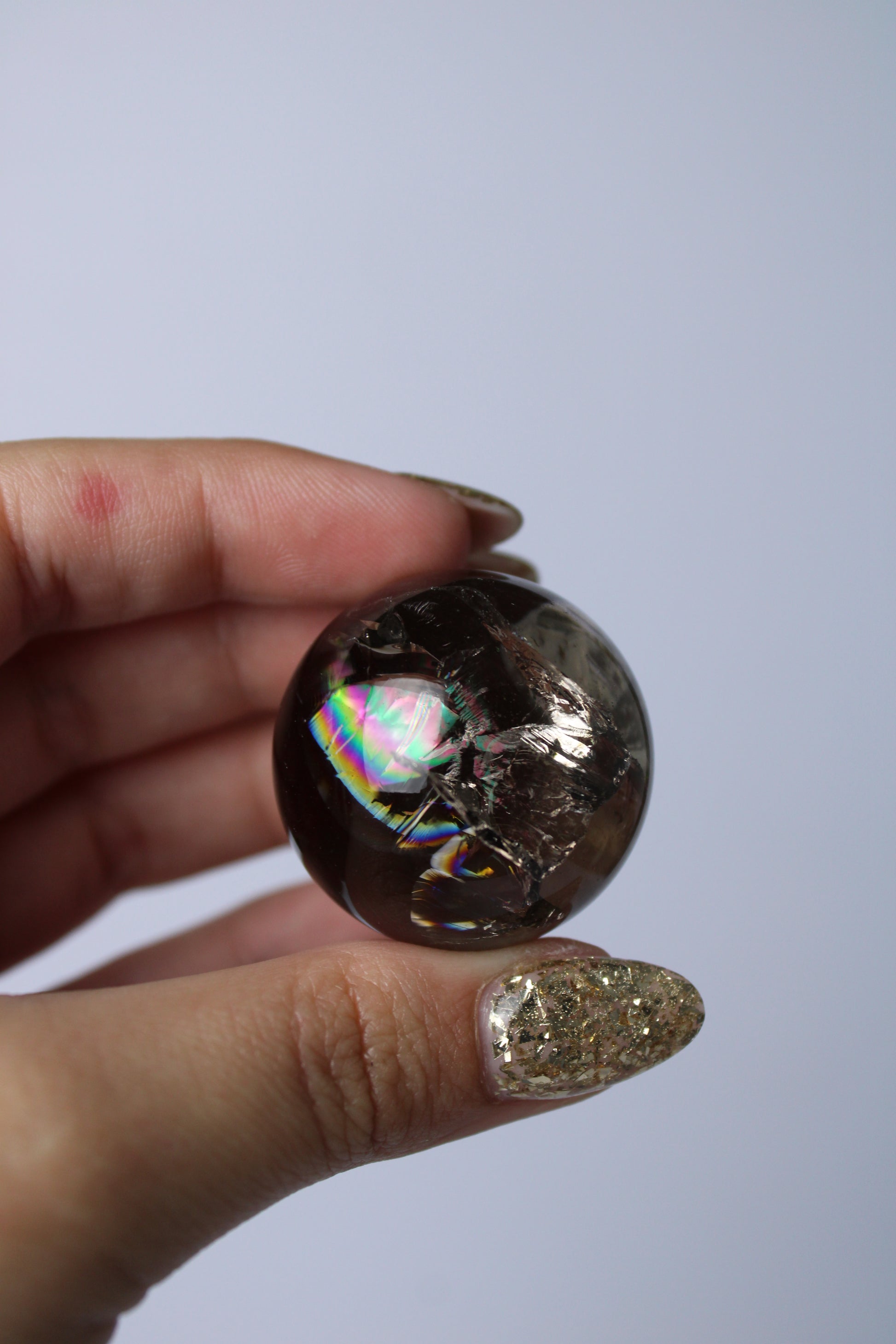 Rookkwarts bolletje 1 - Gemstone Dreams