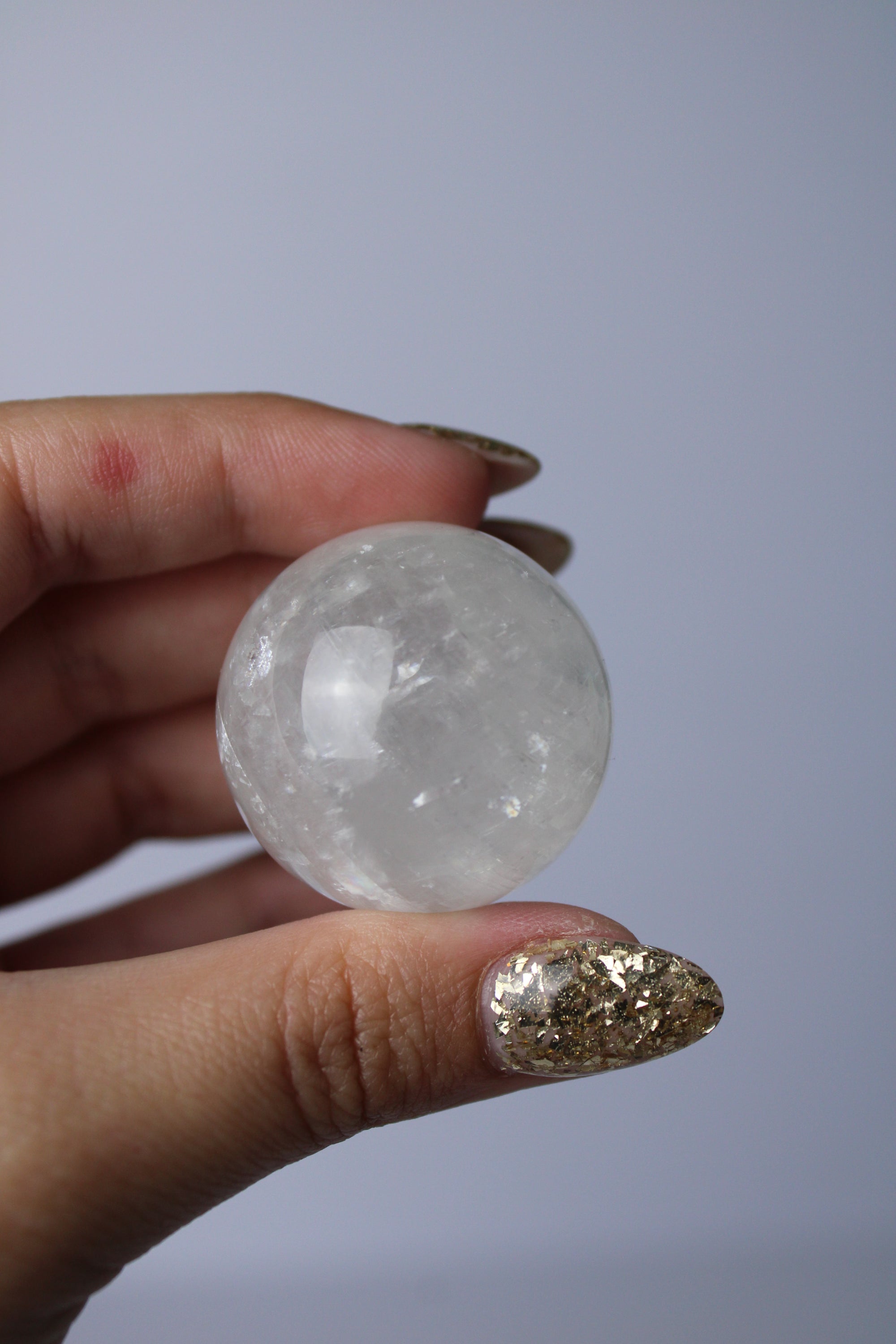 Optische calciet bolletje 1 - Gemstone Dreams