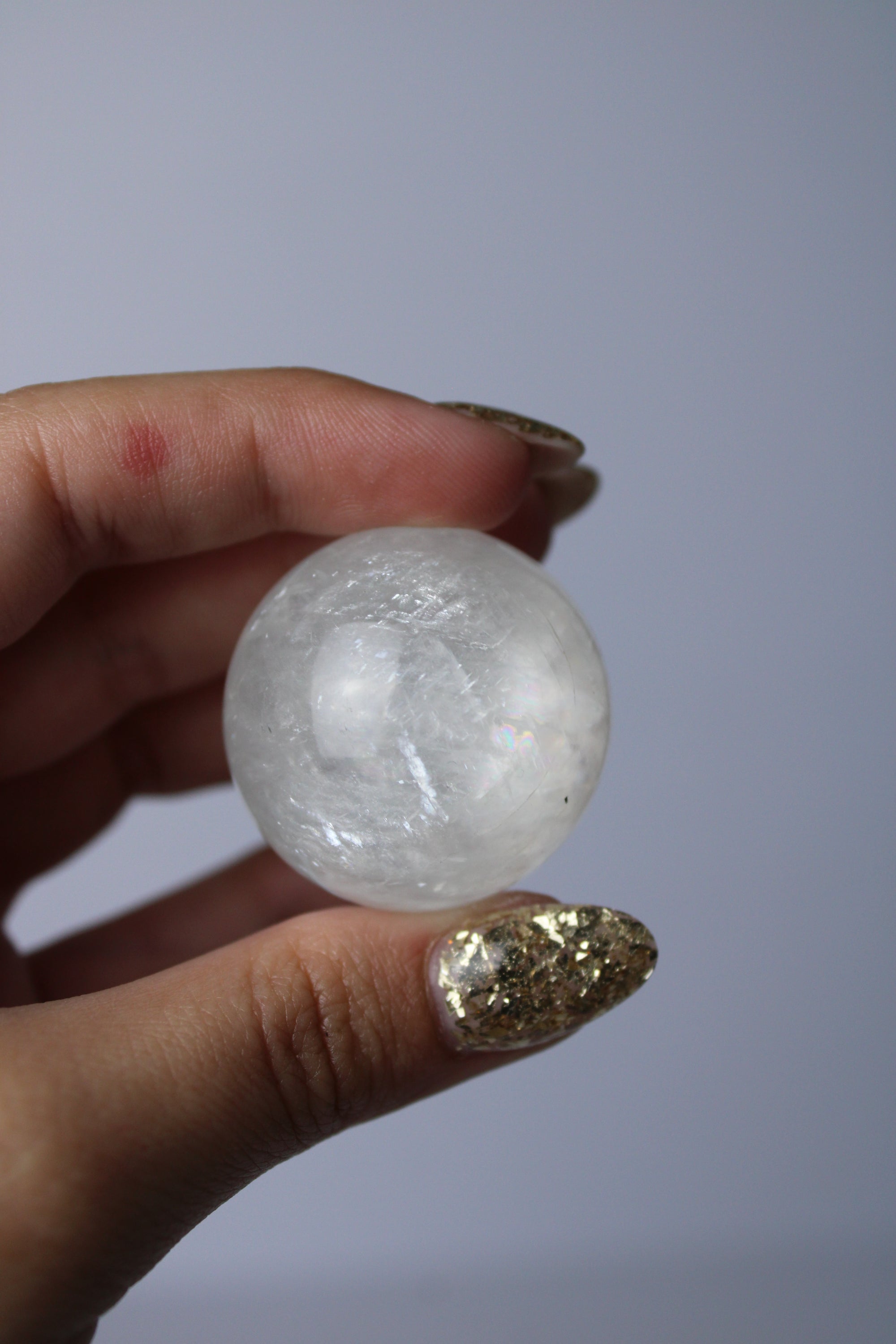 Optische calciet bolletje 1 - Gemstone Dreams
