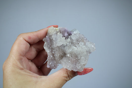 Flower amethyst roze/paars cluster