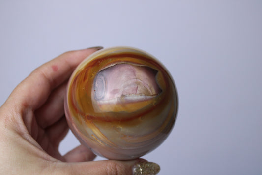 Polychroom jaspis bol - Gemstone Dreams